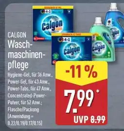 Aldi Nord CALGON Waschmaschinenpflege Angebot