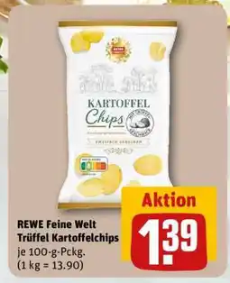 REWE REWE Feine Welt Trüffel Kartoffelchips Angebot