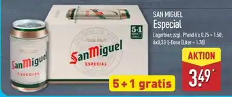 Aldi Nord San Miguel Especial Angebot