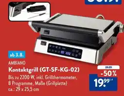 Aldi Nord Kontaktgrill (GT-SF-KG-02) Angebot