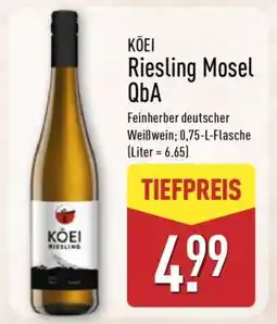 Aldi Nord KÖEI Riesling Mosel QbA Angebot