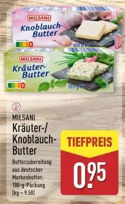 Aldi Nord MILSANI Kräuter-/Knoblauch-Butter Angebot
