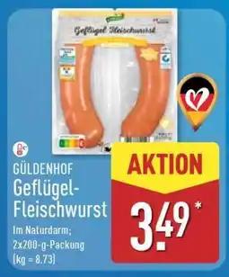 Aldi Nord GÜLDENHOF Geflügel-Fleischwurst Angebot