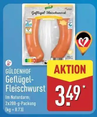 Aldi Nord GÜLDENHOF Geflügel-Fleischwurst Angebot