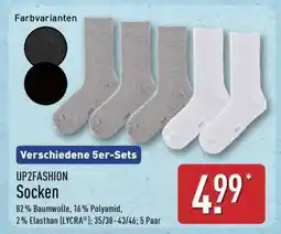 Aldi Nord UP2FASHION Socken Angebot