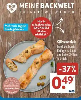 Aldi Süd Olivenstick Angebot