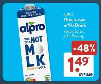Aldi Süd ALPRO This-is-not-m*lk-Drink Angebot