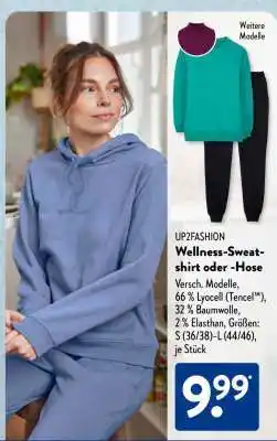 Aldi Süd UP2FASHION Wellness-Sweatshirt oder -Hose Angebot