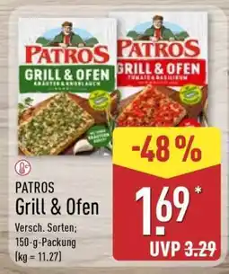 Aldi Nord PATROS Grill & Ofen Angebot