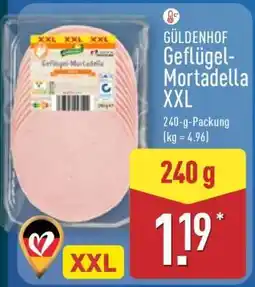 Aldi Nord GÜLDENHOF Geflügel-Mortadella XXL Angebot