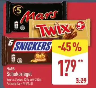 Aldi Nord MARS Schokoriegel Angebot