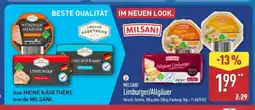 Aldi Nord MILSANI Limburger/Allgäuer Angebot