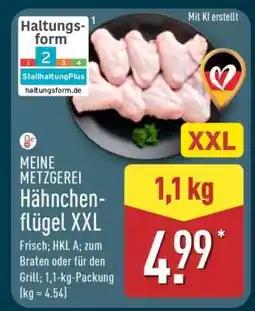 Aldi Nord MEINE METZGEREI Hähnchenflügel XXL Angebot