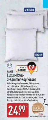 Aldi Nord Luxus-Hotel-3-Kammer-Kopfkissen Angebot