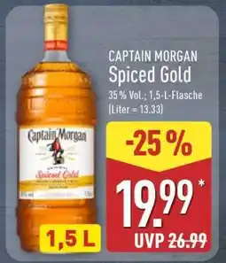 Aldi Nord Captain Morgan Spiced Gold Angebot