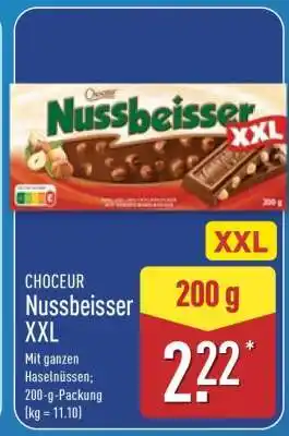 Aldi Nord CHOCEUR Nussbeißer XXL Angebot