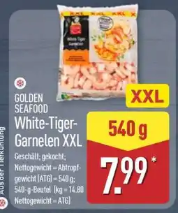 Aldi Nord GOLDEN SEAFOOD White-Tiger-Garnelen XXL Angebot