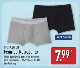 Aldi Nord UP2FASHION Feinripp-Retroplants Angebot