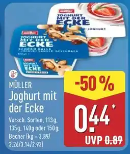 Aldi Nord MÜLLER Joghurt mit der Ecke Angebot