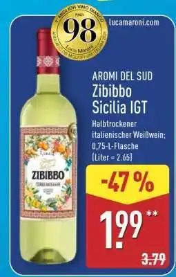 Aldi Nord Zibibbo Sicilia IGT Angebot