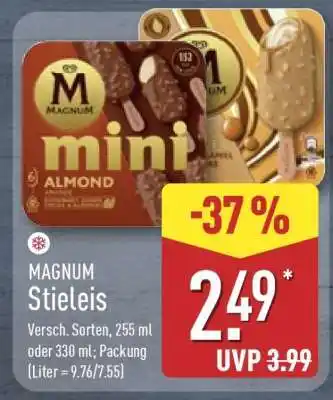 Aldi Nord MAGNUM Stieleis Angebot