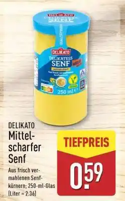 Aldi Nord DELIKATO Mittelscharfer Senf Angebot