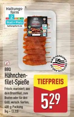 Aldi Nord BBQ Hähnchenfilet-Spieße Angebot