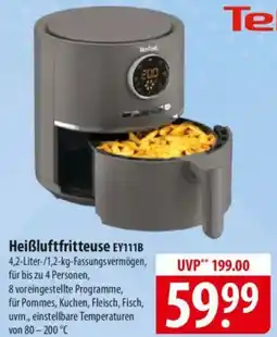 Famila Nord Ost Tefal Heißluftfritteuse EY111B Angebot