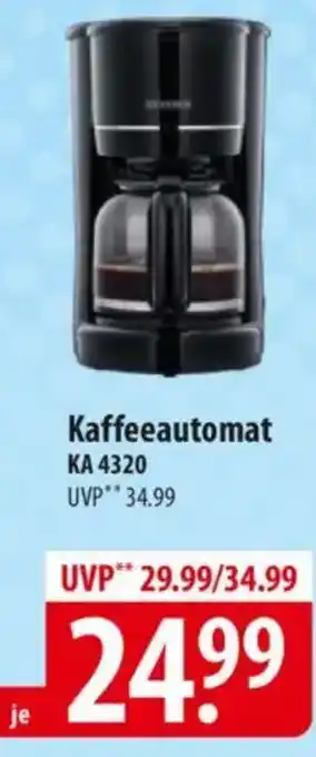 Famila Nord Ost SEVERIN Kaffeeautomat KA 4320 Angebot