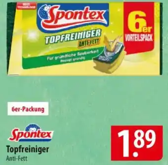 Famila Nord Ost Spontex Topfreiniger Angebot