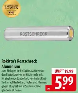 Famila Nord Ost Rokitta's Rostschreck Aluminium Angebot