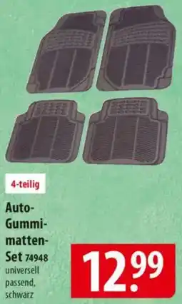 Famila Nord Ost Auto Gummimatten Set 74948 Angebot