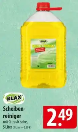 Famila Nord Ost KLAX Scheibenreiniger Angebot