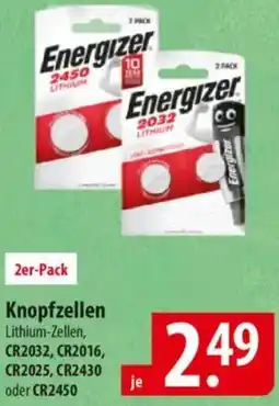 Famila Nord Ost Energizer Knopfzellen Angebot