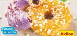 Netto Marken-Discount Netto Backstube Smoothie Donut Mango und Blueberry Angebot