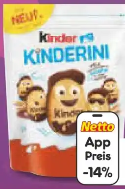 Netto Marken-Discount Ferrero Kinder Kinderini Angebot