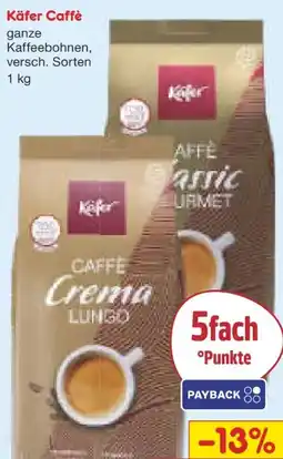 Netto Marken-Discount Käfer Kaffee Caffè Crema Lungo Angebot