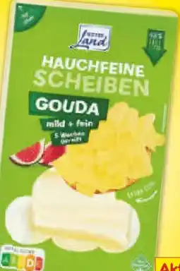 Netto Marken-Discount Gutes Land Hauchfeine Käsescheiben Angebot