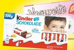Netto Marken-Discount Ferrero Kinder Schokolade Angebot