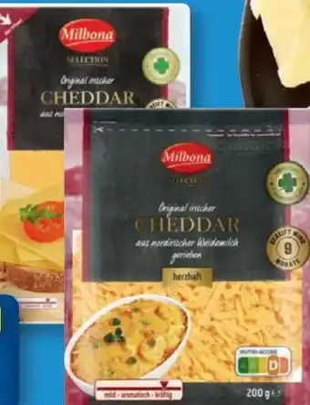 Lidl Milbona Irischer Cheddar Angebot