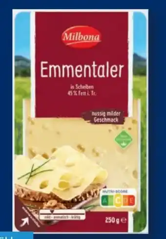 Lidl Milbona Emmentaler Scheiben Angebot
