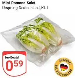 Globus Mini-Romana Salat Angebot