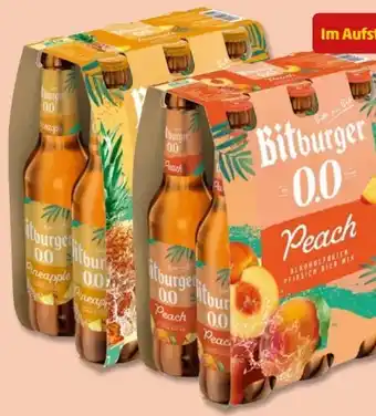 PENNY Bitburger Peach 0,0% Angebot