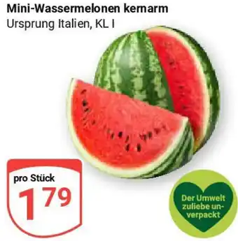 Globus Mini-Wassermelonen kernarm Angebot