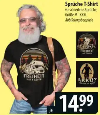 Famila Nord Ost Sprüche T-Shirt Angebot