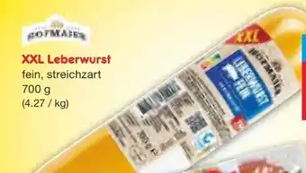 Netto Marken-Discount Hofmaier Leberwurst XXL Angebot