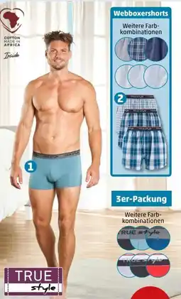 PENNY True Style Herren-Unterwäsche 3er-Pack Angebot