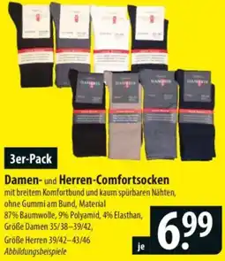 Famila Nord Ost Damen- und Herren-Comfortsocken Angebot