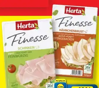 Lidl Herta Finesse Angebot