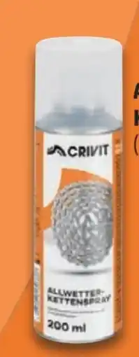 Lidl Crivit Allwetter Kettenspray Angebot